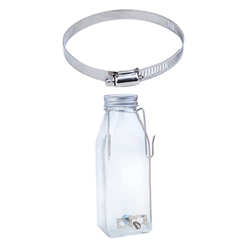 GALPADA 1 Satz Kleintier Wasserspender Auslaufsichere Trinkflasche für Hamster und Kaninchen Praktische Hängende Wasserflasche für Käfige Leicht Nachfüllbar und Geräuschlos für Kleine von GALPADA