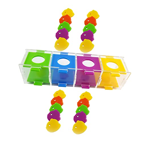 GALPADA 1 Satz Trainingsspielzeug Für Papageien Kontrolle Großer Papageienkäfig Puzzle Ratte Bienenstockspiel Papageienstange Vogel Papageien Flossenspielzeug Papageienspielzeug Vogelkäfig von GALPADA