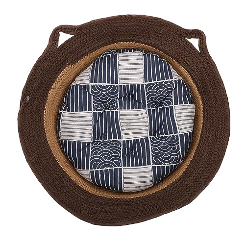 GALPADA 1 Stück Atmungsaktives Rattan Katzenbett Kühlendes Halboffenes Katzenhaus für Sommer für Reisen Haustierbett aus Gesundem Material für und Spiel GALPADA 1 Stück Atmungsaktives Rattan Katzenbett Kühlendes Halboffenes Katzenhaus für Sommer für Reisen Haustierbett aus Gesundem Material für und Spiel von GALPADA