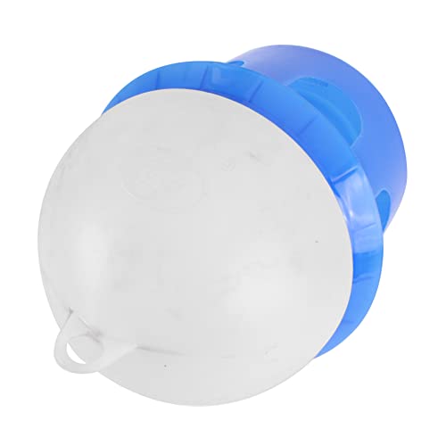 GALPADA 1 Stück Automatische Wasserflasche Spender Schäumend Taubentrinker Abs System Außen Renntaube Papagei Vogel Wasserbad Wasserpumpe Mini Kolibri Kaninchen Kügelchen Ente Plastik Blue von GALPADA