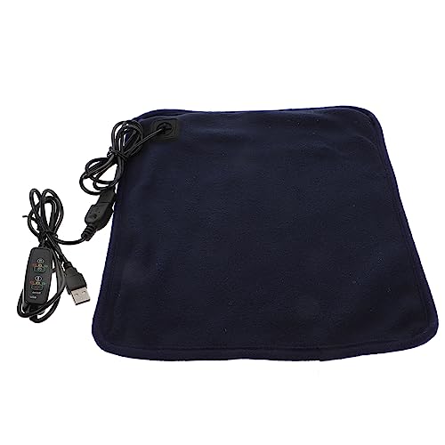 GALPADA 1 Stück Heizkissen für Haustiere Heizmatten für Terrarien Schildkröte Haustierheizkissen pet Heating pad Reptilien heizmatte Tierwärmekissen Heizmatte aus Harz Polyester Navy von GALPADA