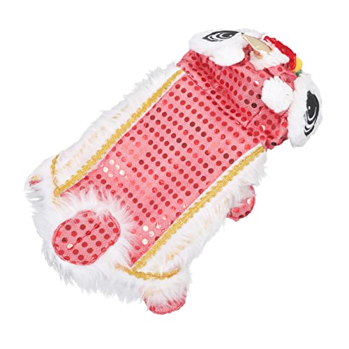 GALPADA 1 Stück Kleidung für Haustiere Kostüm Hündin Hundeanzug Outfits Welpe hundekleidung hundebekleidung Haustierkleidung XL Dog Clothes Heimtierbedarf Hund Neujahrskleidung Polyester von GALPADA