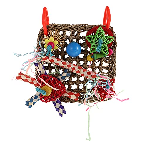 GALPADA Papageien Beißspielzeug Sicheres Schredder Spielzeug für Vögel Farbenfrohes Käfigzubehör Kauspielzeug aus Ungiftigem Material Fördert Gesunde Zähne GALPADA Papageien Beißspielzeug Sicheres Schredder Spielzeug für Vögel Farbenfrohes Käfigzubehör Kauspielzeug aus Ungiftigem Material Fördert Gesunde Zähne von GALPADA