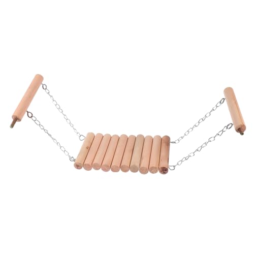 GALPADA Vogelschaukel Spielzeug aus Holz für Papageien Hängebrücke Kletterspielzeug Sicher und Langlebig für Vögel und Sittiche Vogelspielzeug für Haustiere GALPADA Vogelschaukel Spielzeug aus Holz für Papageien Hängebrücke Kletterspielzeug Sicher und Langlebig für Vögel und Sittiche Vogelspielzeug für Haustiere von GALPADA