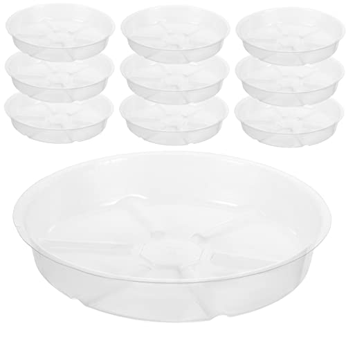 GALPADA 10 Stück Blumentopf Tabletts Für Den Innenbereich Wasser Für Zimmerpflanzen Gärtnerei Zuhause Topftöpfe Untersetzer Pflanzen Drainage Zimmerpflanzen Pads Outdoor von GALPADA
