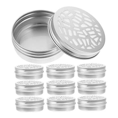GALPADA 10 Stück Duftbox für Hundetraining groß Ausbildung Fanny Stichworte zum Hundetraining Haustier Duftdosen für Hunde Hundetrainingsgeräte Düfte für das Hundetraining Aluminium Silber von GALPADA