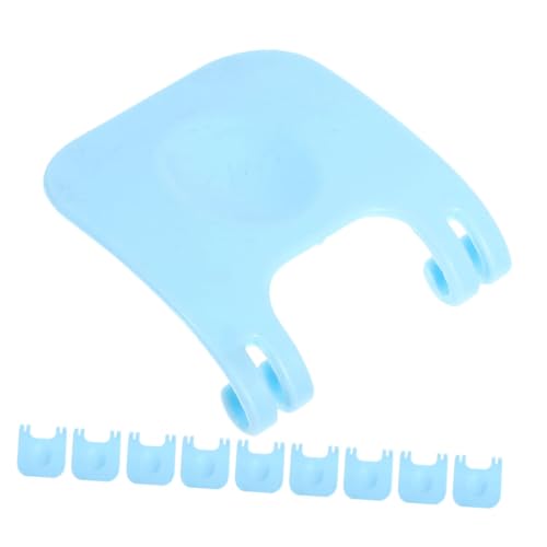 GALPADA 10 Stück Abnehmbare Kunststoff Käfigclips Schnappverschluss für Haustierkäfige Himmelblau für Kaninchen Hamster und Vögel Sicher und Langlebig GALPADA 10 Stück Abnehmbare Kunststoff Käfigclips Schnappverschluss für Haustierkäfige Himmelblau für Kaninchen Hamster und Vögel Sicher und Langlebig von GALPADA