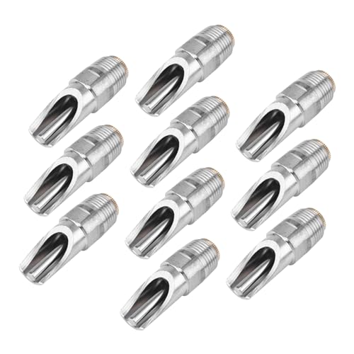 GALPADA 10 Stück Schweine Trinker Spender automatisch Hasenwasserflasche Kasse Ventil Tiertränke Schweine Trinkautomat Schweintrinker Wasserhahn Trinken Rostfreier Stahl Silver GALPADA 10 Stück Schweine Trinker Spender automatisch Hasenwasserflasche Kasse Ventil Tiertränke Schweine Trinkautomat Schweintrinker Wasserhahn Trinken Rostfreier Stahl Silver von GALPADA