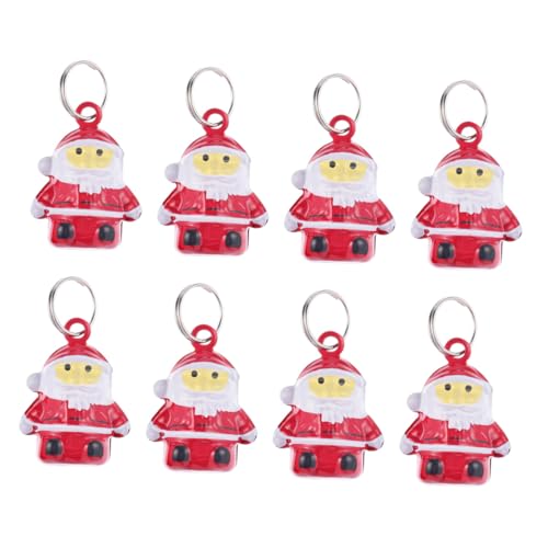 GALPADA 10 Stück Teiliges Santa Claus Glocken Anhänger für Haustierhalsband Weihnachtlicher Cartoon Glockenanhänger Langlebig Einfach Abnehmbar als Geschenk und DIY Schmuck für Hunde GALPADA 10 Stück Teiliges Santa Claus Glocken Anhänger für Haustierhalsband Weihnachtlicher Cartoon Glockenanhänger Langlebig Einfach Abnehmbar als Geschenk und DIY Schmuck für Hunde von GALPADA