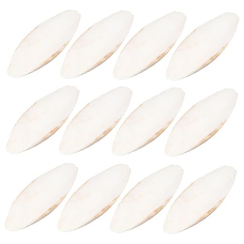 GALPADA Papageien Kauspielzeug 12 Stücke Cuttlebone Spielzeug für Vögel 10cm Entsalztes Sepia für Papageien und Wellensittiche Sicher und Gesund Kau und Beißspielzeug für Kleintiere von GALPADA