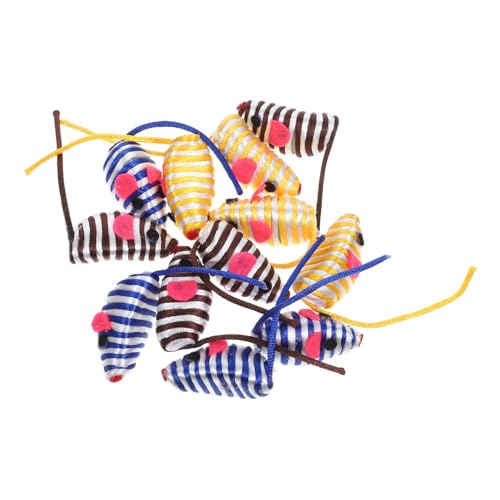 GALPADA 12 Stück Gummiband Little Mauskatze Katzenspielzeug für Wohnungskatzen -Katzen- Frühling klein Katze Lustiges -Katzenspielzeug Zufällige Farbe GALPADA 12 Stück Gummiband Little Mauskatze Katzenspielzeug für Wohnungskatzen -Katzen- Frühling klein Katze Lustiges -Katzenspielzeug Zufällige Farbe von GALPADA
