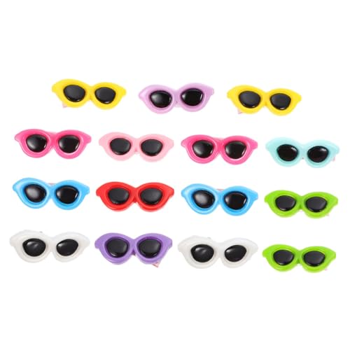 GALPADA 15Stücke Sonnenbrillen Haarnadeln für Haustiere Dekorative Haarspangen für Katzen Exquisites Kopfschmuck Bunten für Besondere Anlässe GALPADA 15Stücke Sonnenbrillen Haarnadeln für Haustiere Dekorative Haarspangen für Katzen Exquisites Kopfschmuck Bunten für Besondere Anlässe von GALPADA