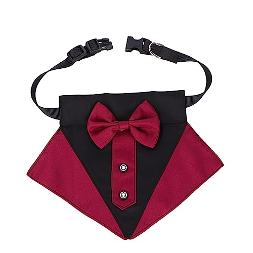 GALPADA 1Satz Bandana Halsband für Haustiere Modisches Dreieckstuch mit Bogen Knoten für Kleine Handgefertigt und Bequem Perfektes von GALPADA