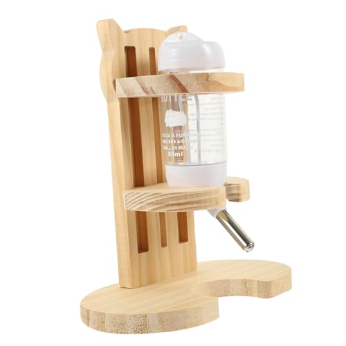 GALPADA 1Satz Hamster Wasserflasche Mit Stand Haustier Trinkflasche Für Nagetiere Freistehender Hamster Wasserspender Für Meerschweinchen Und Chinchillas von GALPADA