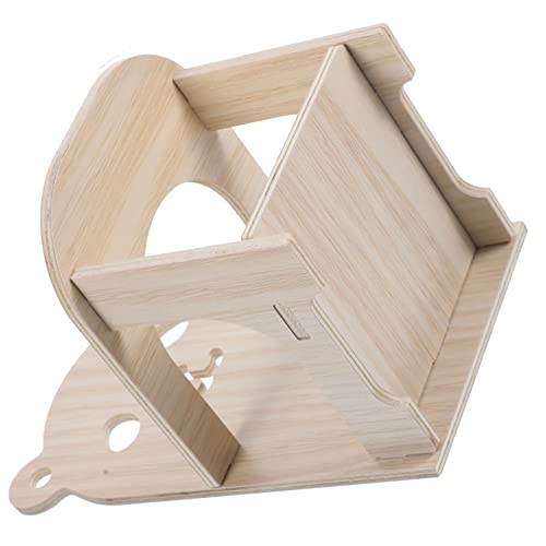 GALPADA 1Satz Hamsterstuhl Mit Handgefertigter Holzstuhl Für Hamster Und Kleine Als Essplatz Und Dekoration Für Käfig Kompakte Mit Praktischem von GALPADA