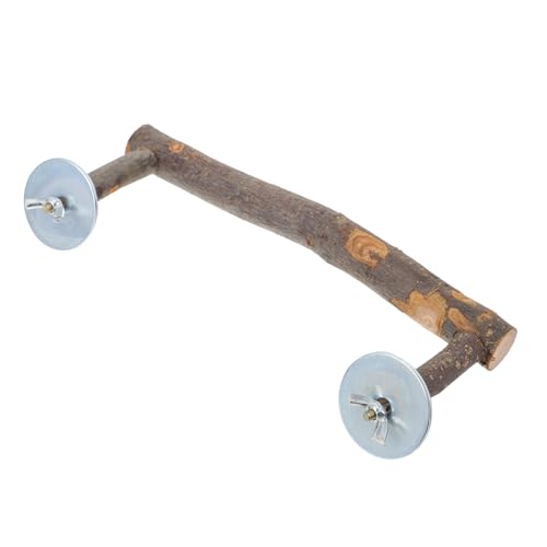 GALPADA 1Satz Papagei Stand Stab aus Holz U Form mit Futter Schüssel für Vogelkäfige Sicheres Kau und Spielzubehör für Wellensittiche und Andere Perfektes GALPADA 1Satz Papagei Stand Stab aus Holz U Form mit Futter Schüssel für Vogelkäfige Sicheres Kau und Spielzubehör für Wellensittiche und Andere Perfektes von GALPADA