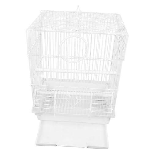 GALPADA Metall Vogelträgerkäfig Tragbarer Vogelkäfig Für Papageien Und Kleine Vögel Sicherer Und Eleganter Käfig Aus Eisen Für Haustierhalter Einsetzbar von GALPADA