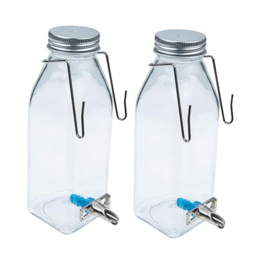 GALPADA 1Satz Wasserspender Auslaufsichere Trinkflasche für Kleine Haustiere Hygienisch Leise für Käfige Praktischer Wasserspeicher für Meerschweinchen und Andere GALPADA 1Satz Wasserspender Auslaufsichere Trinkflasche für Kleine Haustiere Hygienisch Leise für Käfige Praktischer Wasserspeicher für Meerschweinchen und Andere von GALPADA