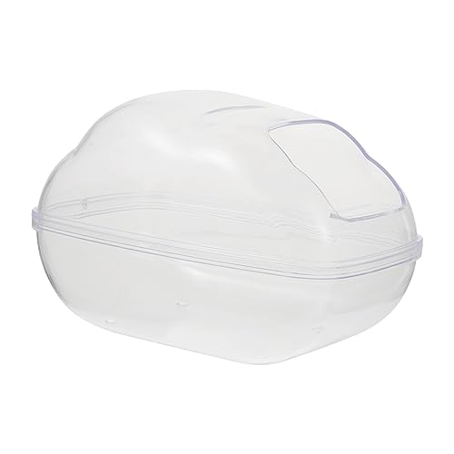 GALPADA 1Stück Hamster Badewanne Transparentes Kleines Haustierbad Multifunktionales Hamsterbad Und Toilette Für Kleintiere Für Hamster Chinchillas Und Mäuse GALPADA 1Stück Hamster Badewanne Transparentes Kleines Haustierbad Multifunktionales Hamsterbad Und Toilette Für Kleintiere Für Hamster Chinchillas Und Mäuse von GALPADA