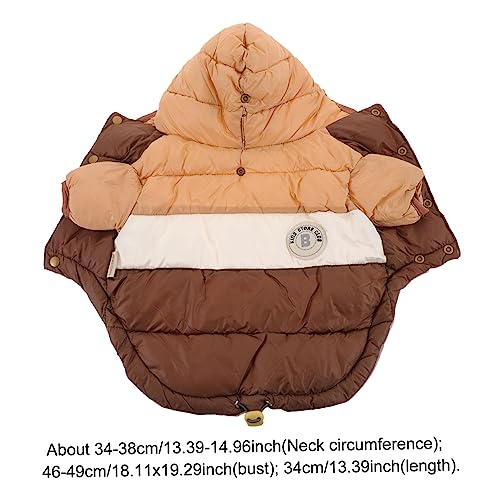 GALPADA 1Stück Haustier Winterweste Für Bequeme Jacke Aus Mikrofaser Dekorative Kleidung Für Anzuziehen Für Tägliche Nutzung GALPADA 1Stück Haustier Winterweste Für Bequeme Jacke Aus Mikrofaser Dekorative Kleidung Für Anzuziehen Für Tägliche Nutzung von GALPADA