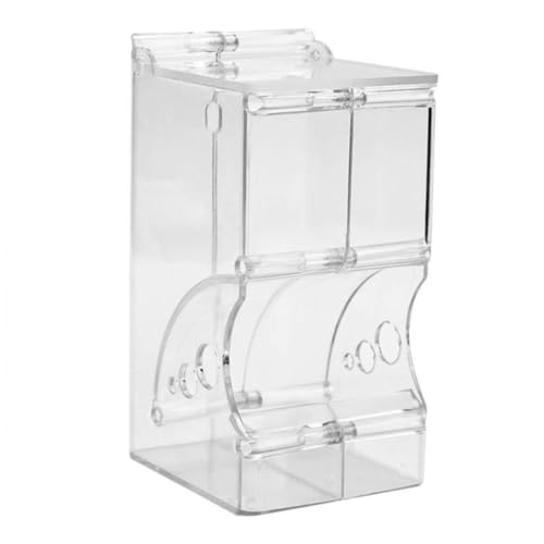 GALPADA 1Stück Nachfüllbarer Hamster Futterspender Automatischer Futterautomat Für Käfige Transparente Fütterungsschale Für Hamster Und Kleintiere Haustierbedarf GALPADA 1Stück Nachfüllbarer Hamster Futterspender Automatischer Futterautomat Für Käfige Transparente Fütterungsschale Für Hamster Und Kleintiere Haustierbedarf von GALPADA