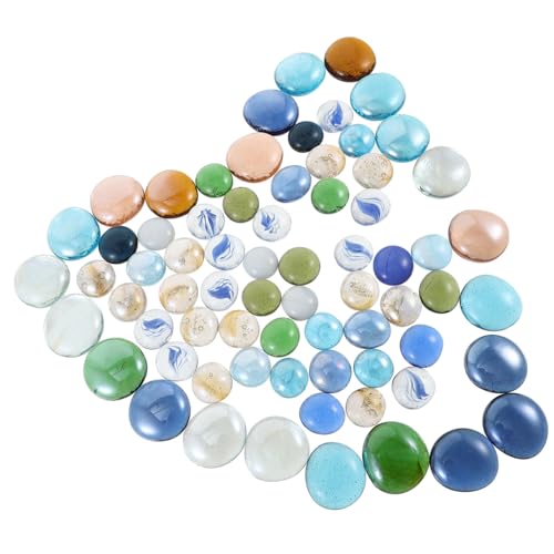 GALPADA 1tasche Aquarienkies Und Aquariensteine Für Landschaftsbausteine Kleine Glassteine Und Farbige Glassteine Für Aquariendekorationen Und Terrarienkies von GALPADA