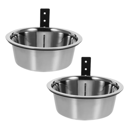 GALPADA 2 Sätze Erhöhter Wandmontierter Hundenapf aus für Hunde Katzen und Kleintiere Klappbarer Futter und Wassernapf für Platzsparendes Füttern von GALPADA
