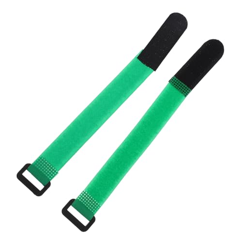 GALPADA 2 Stück Anti-Verhaken-Hahnhalsband Austauschbar Krähhalsband für Geflügel wiederverwendbares Krähenhalsband Gürtel Nacken Hahnenhalsband aus Nylon hör auf zu schreien Bands Green von GALPADA