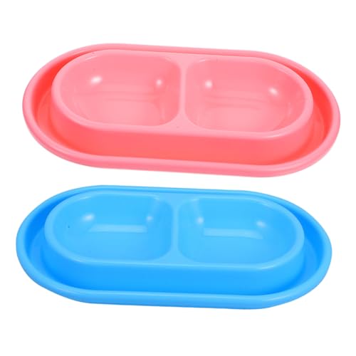 GALPADA 2 Stück Antibakterielle Fress und Wasserschalen für Kleine Haustiere rutschfeste Futterschalen für und Außenbereich Einfach zu Reinigen GALPADA 2 Stück Antibakterielle Fress und Wasserschalen für Kleine Haustiere rutschfeste Futterschalen für und Außenbereich Einfach zu Reinigen von GALPADA
