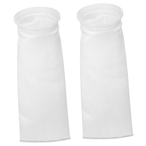 GALPADA 2 Stück Aquarium Filterbeutel Mikron Weiß Filtersocke aus Pp-vliesstoff für Mechanische Filtration in Fischbecken Sumpf und DIY-Filter Entfernt Schwebstoffe und Organische GALPADA 2 Stück Aquarium Filterbeutel Mikron Weiß Filtersocke aus Pp-vliesstoff für Mechanische Filtration in Fischbecken Sumpf und DIY-Filter Entfernt Schwebstoffe und Organische von GALPADA