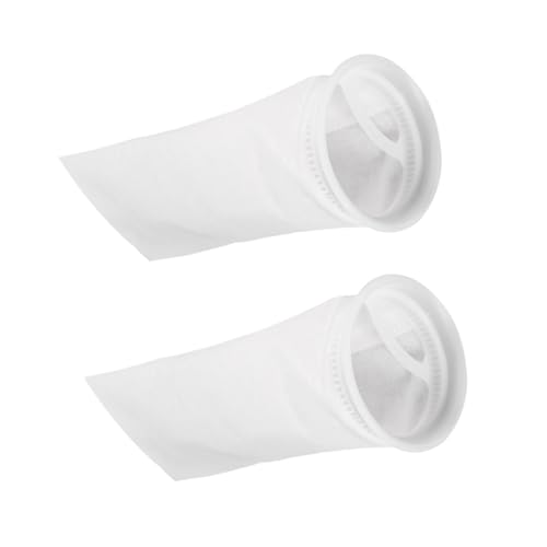 GALPADA 2 Stück Aquarium Filterbeutel aus PP Vliesstoff Mechanische Filtration für Sumpf DIY-Filter Weiße Filtersocken zur Entfernung von Schwebstoffen und Organischen Rückständen GALPADA 2 Stück Aquarium Filterbeutel aus PP Vliesstoff Mechanische Filtration für Sumpf DIY-Filter Weiße Filtersocken zur Entfernung von Schwebstoffen und Organischen Rückständen von GALPADA