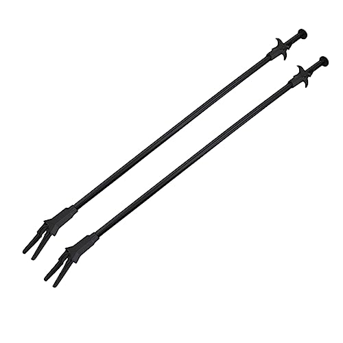 GALPADA 2 Stück Aquatischer Clip Groß Aquarienwerkzeuge Extra Lang Lange Pinzette Für Aquarium Pflanzen Zange Wasser- Wachsend Tank Aquarienbedarf Wasserpflanze Fisch Schwarz von GALPADA