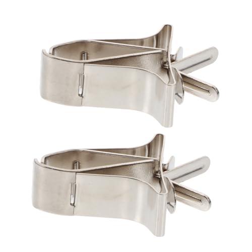 GALPADA 2 Stück Essenszange Füttern Vogel Zeug Halterclips Für Kleintierfutter Haustier Vogel-gemüse-Clip Clips Für Vogelfutterhalter Nymphensittichfutter Jay Silver Rostfreier Stahl GALPADA 2 Stück Essenszange Füttern Vogel Zeug Halterclips Für Kleintierfutter Haustier Vogel-gemüse-Clip Clips Für Vogelfutterhalter Nymphensittichfutter Jay Silver Rostfreier Stahl von GALPADA