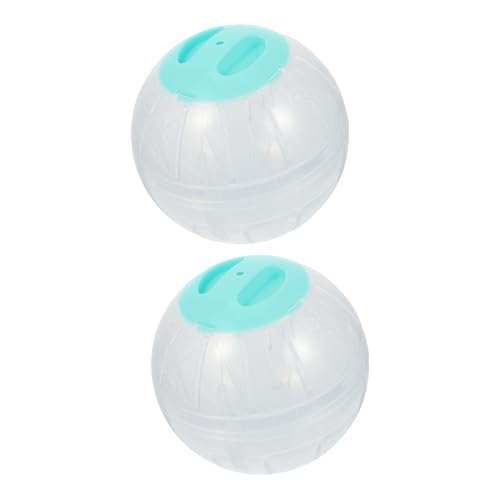 GALPADA 2 Stück Hamster Laufkugel Leise Transparente Trainingskugeln für Kleine Haustiere Zwerghamster Joggingball zur Bewegung und Spielerischen Fitness GALPADA 2 Stück Hamster Laufkugel Leise Transparente Trainingskugeln für Kleine Haustiere Zwerghamster Joggingball zur Bewegung und Spielerischen Fitness von GALPADA