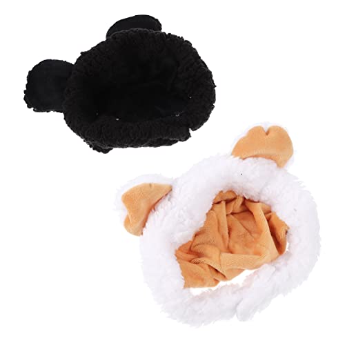 GALPADA 2 Stück Haustier dekorative Hüte tiermütze Katzen Hut cat Accessories Katzen-Geschenkmütze Shampoo für Hunde Ratte Welpe warme Mütze warme Mütze für Katze Baumwolle und Polyester GALPADA 2 Stück Haustier dekorative Hüte tiermütze Katzen Hut cat Accessories Katzen-Geschenkmütze Shampoo für Hunde Ratte Welpe warme Mütze warme Mütze für Katze Baumwolle und Polyester von GALPADA