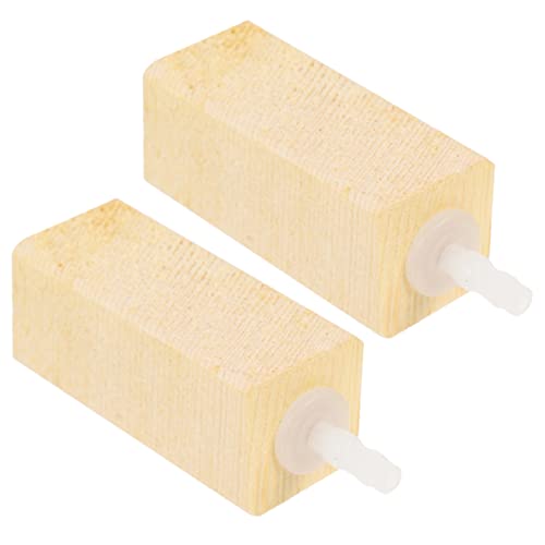 GALPADA 2 Stück Holz Luftstein für Aquarien Leiser Sauerstoffbubbler für Fischbecken Effektive Luftzirkulation zur Sauerstoffanreicherung für Proteinabschäumer und Hydrokultur GALPADA 2 Stück Holz Luftstein für Aquarien Leiser Sauerstoffbubbler für Fischbecken Effektive Luftzirkulation zur Sauerstoffanreicherung für Proteinabschäumer und Hydrokultur von GALPADA
