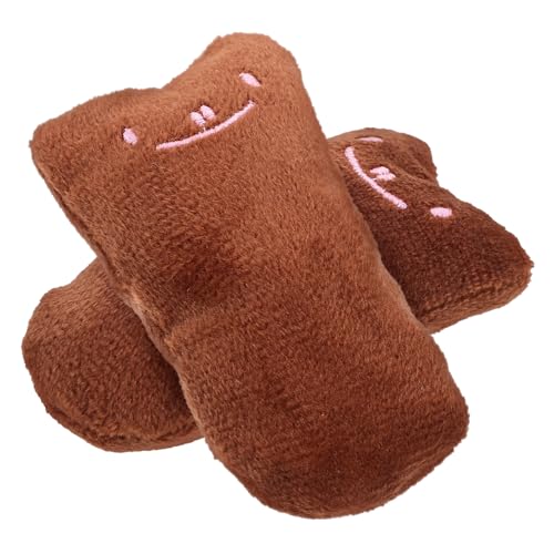 GALPADA 2 Stück Katzenminze Kuschelspielzeug Plüsch Beißspielzeug mit Knisterpapier Langlebiges Kauspielzeug und Zahnpflege für Indoor Katzen und Kätzchen Sicher und Wiederverwendbar GALPADA 2 Stück Katzenminze Kuschelspielzeug Plüsch Beißspielzeug mit Knisterpapier Langlebiges Kauspielzeug und Zahnpflege für Indoor Katzen und Kätzchen Sicher und Wiederverwendbar von GALPADA