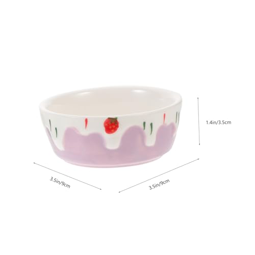 GALPADA 2 Stück Keramik Hamster Futternapf Kleine Fressschale für Kleintiere rutschfest Tiefes Design Anti Spritz Napf für Meerschweinchen Ratten Kaninchen GALPADA 2 Stück Keramik Hamster Futternapf Kleine Fressschale für Kleintiere rutschfest Tiefes Design Anti Spritz Napf für Meerschweinchen Ratten Kaninchen von GALPADA