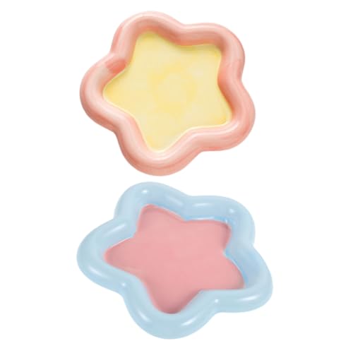 GALPADA 2 Stück Keramische Futter und Wasserschalen für Katzen und Kleine Hunde rutschfest für Trocken und Nassfutter Design für Stilvolle Fütterung GALPADA 2 Stück Keramische Futter und Wasserschalen für Katzen und Kleine Hunde rutschfest für Trocken und Nassfutter Design für Stilvolle Fütterung von GALPADA