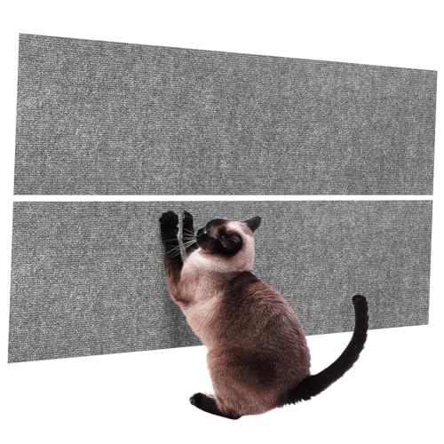 GALPADA 2 Stück Klettermatte Für Katzen Katzenminze Kätzchen Katzenkratzer in Der Ecke Katzenkratzer Aus Pappe Katze Kratzer Pad Katzenbürste Katze Zauberstab Grey Polyester GALPADA 2 Stück Klettermatte Für Katzen Katzenminze Kätzchen Katzenkratzer in Der Ecke Katzenkratzer Aus Pappe Katze Kratzer Pad Katzenbürste Katze Zauberstab Grey Polyester von GALPADA
