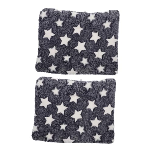 GALPADA 2 Stück Teiliges Haustier Schlafmatten Weiche Herbst Winter Hundedecke Atmungsaktive Bequeme Kratzfeste Matte für Sofa Autoreise Boden für Kleine und Mittelgroße Haustiere von GALPADA