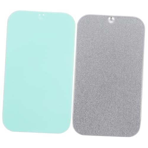 GALPADA 2 Stück Teiliges Kleines Metall Vogelfutterbox mit Schiebedeckel Leichte Outdoor Futterbox für Vogeltraining Kompakt und Tragbar Modisches Design in Silber und Grün für GALPADA 2 Stück Teiliges Kleines Metall Vogelfutterbox mit Schiebedeckel Leichte Outdoor Futterbox für Vogeltraining Kompakt und Tragbar Modisches Design in Silber und Grün für von GALPADA