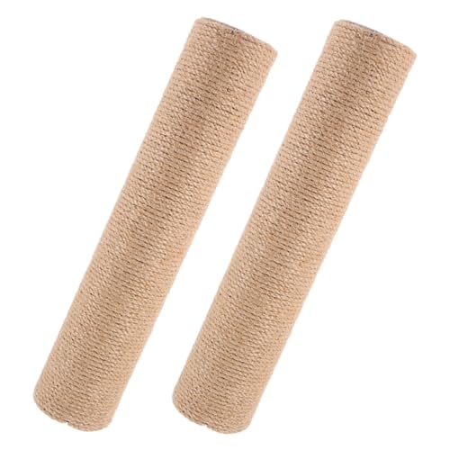 GALPADA 2 Stück Teiliges Sisal Kratzbaum Ersatzstamm Robuster Katzenspielplatz Zubehör DIY Kratzsäule für Katzen Langlebiger Sisal Kratzpfosten für Gesunde Krallenpflege Geeignet für von GALPADA