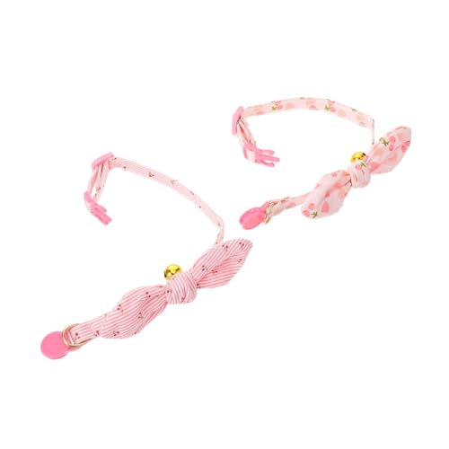 GALPADA 2 Stück Teiliges Verstellbares Haustierhalsband mit Glockenanhänger Dekoratives Katzen und Hundehalsband für Kleine Welpen Niedliche Schmuckaccessoires für Fotoshootings und GALPADA 2 Stück Teiliges Verstellbares Haustierhalsband mit Glockenanhänger Dekoratives Katzen und Hundehalsband für Kleine Welpen Niedliche Schmuckaccessoires für Fotoshootings und von GALPADA