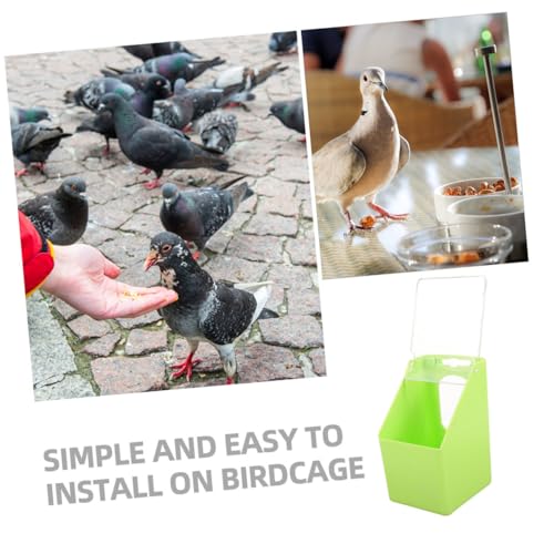 GALPADA 2 Stück Teiliges Vogelfutterspender Verschleißfest und Anti spritzend mit Praktischem Aufhängehaken für Papageien und Tauben Geeignet für Käfige und Bäume Installieren GALPADA 2 Stück Teiliges Vogelfutterspender Verschleißfest und Anti spritzend mit Praktischem Aufhängehaken für Papageien und Tauben Geeignet für Käfige und Bäume Installieren von GALPADA