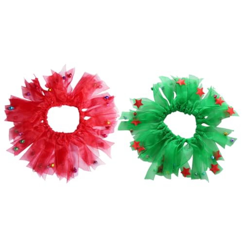 GALPADA 2 Weihnachtliche Haustier Elastisch Dekorativ Festlich für Hunde Party Geburtstag Halloween GALPADA 2 Weihnachtliche Haustier Elastisch Dekorativ Festlich für Hunde Party Geburtstag Halloween von GALPADA