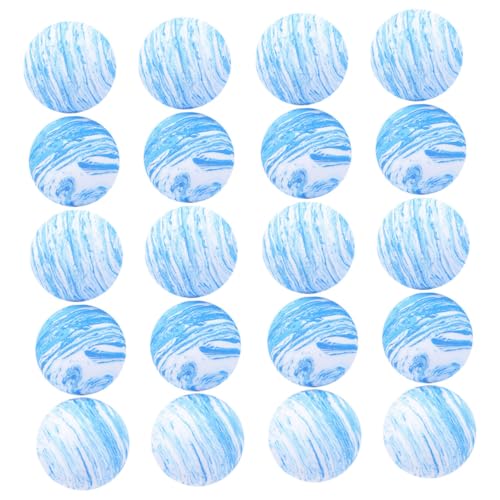 GALPADA 20 Stück Teiliges Eva Bouncy Ball Bunter Welpen und Katzen Spielball Robustes Pet Toy für Indoor und Outdoor Interaktives Apportierspielzeug zur Beschäftigung und Zahnpflege von GALPADA