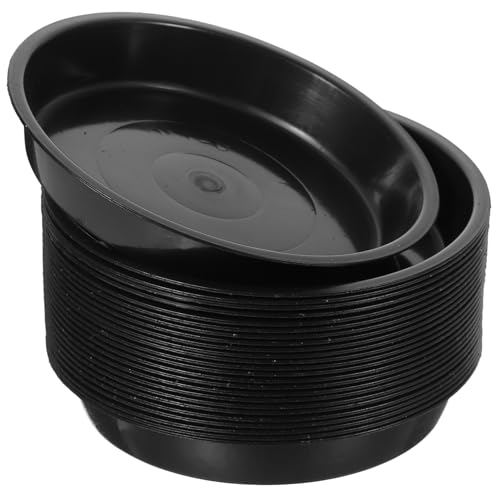 GALPADA 25 Stück Teiliges Untersetzer Kunststoff wasserdichte Blumenkübel Trays für Garten Langlebig und Praktisch für Pflanzenpflege GALPADA 25 Stück Teiliges Untersetzer Kunststoff wasserdichte Blumenkübel Trays für Garten Langlebig und Praktisch für Pflanzenpflege von GALPADA