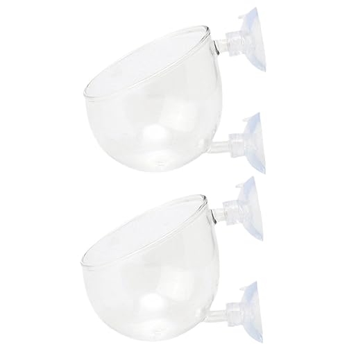 GALPADA 2Stücke Aquarium Pflanzbecher Saugnapf für Wasserpflanzen und Futter für Tropische Fische Transparent Langlebig Platzsparend Geeignet für Süß GALPADA 2Stücke Aquarium Pflanzbecher Saugnapf für Wasserpflanzen und Futter für Tropische Fische Transparent Langlebig Platzsparend Geeignet für Süß von GALPADA