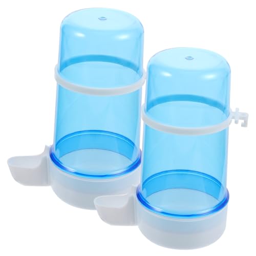 GALPADA 2Stücke Futterspender für Kleine Haustiere Automatischer Wasserspender und Futternapf Selbstverteilende Heimtierbedarf für Hamster und Zufällige von GALPADA